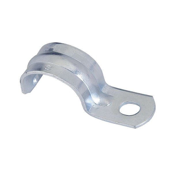 Gampak Sigma Engineered Solutions ProConnex 1/2 in. D Zinc-Plated Steel 1 Hole Strap , 3PK 47900